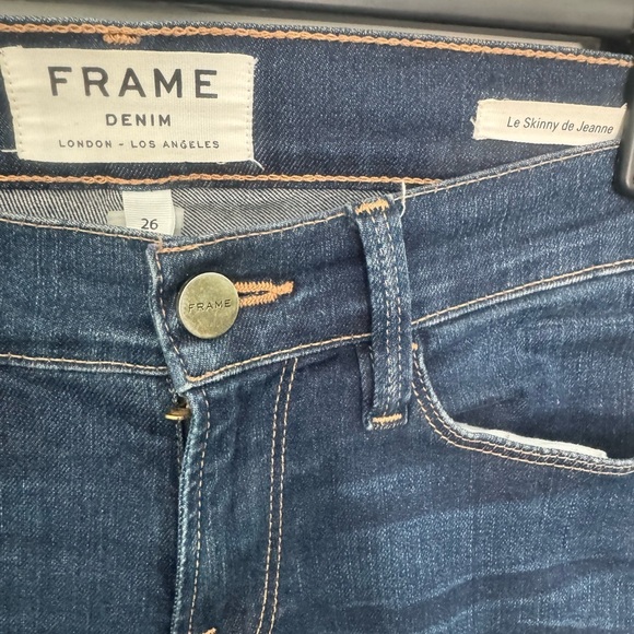 Frame Denim Le Skinny De Jeanne Jeans Size 26 - Picture 3 of 12